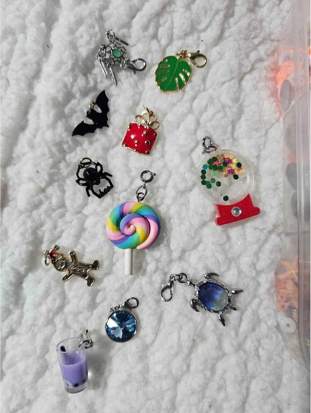 (Lot of 3) Mixed Jewelry Crafting Beads Various Colors & Styles With 3 Boxes